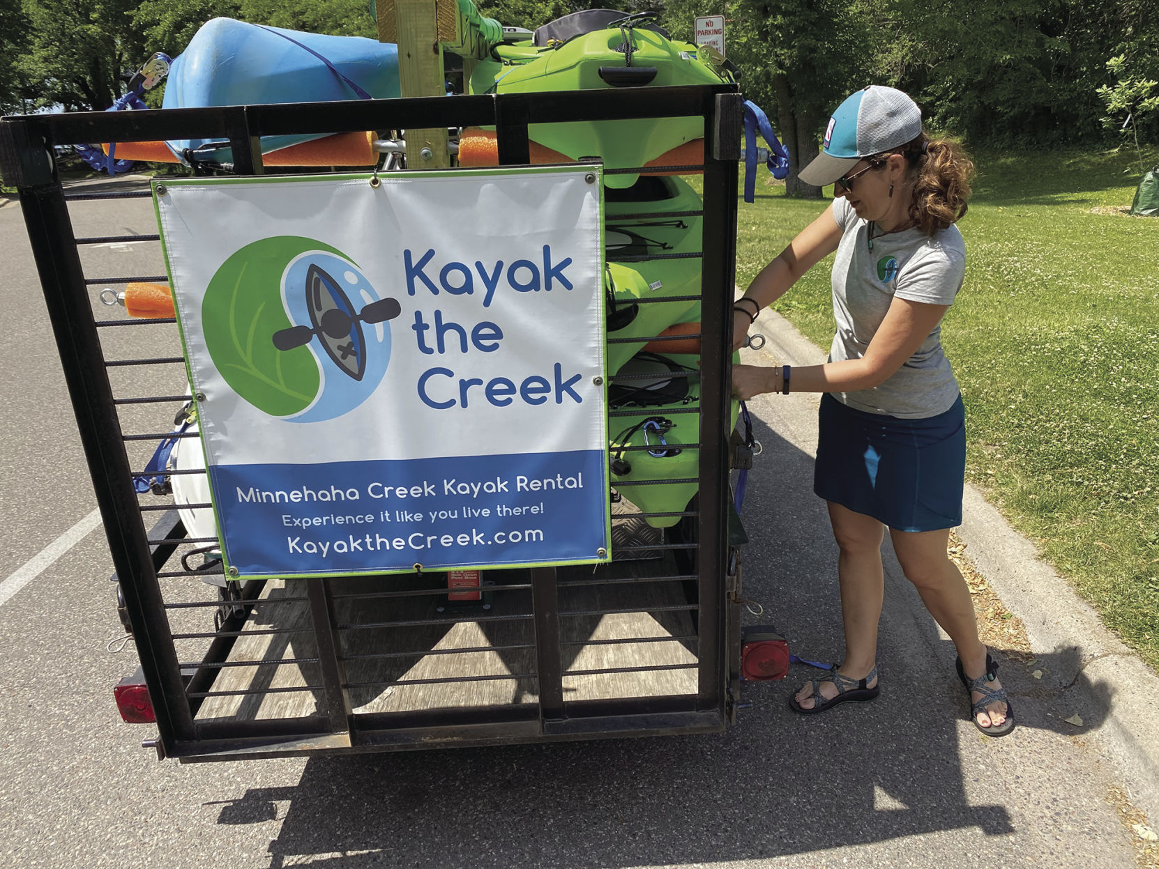 Kayak the Creek